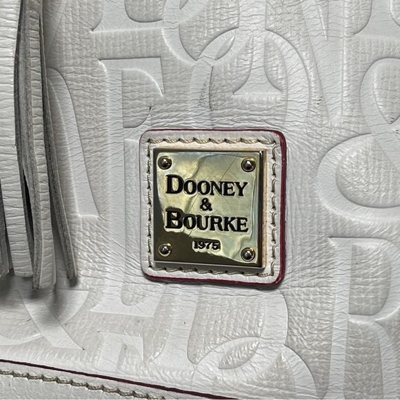Dooney & Bourke DB Retro White Drawstring Bag - Picture 9 of 16